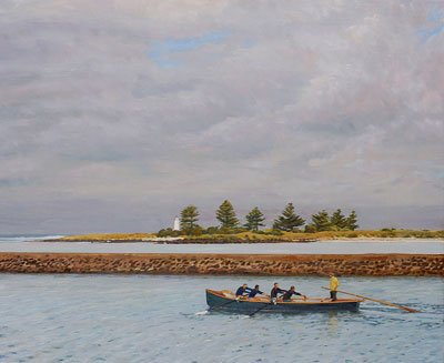 Passing the island, Port Fairy 2003